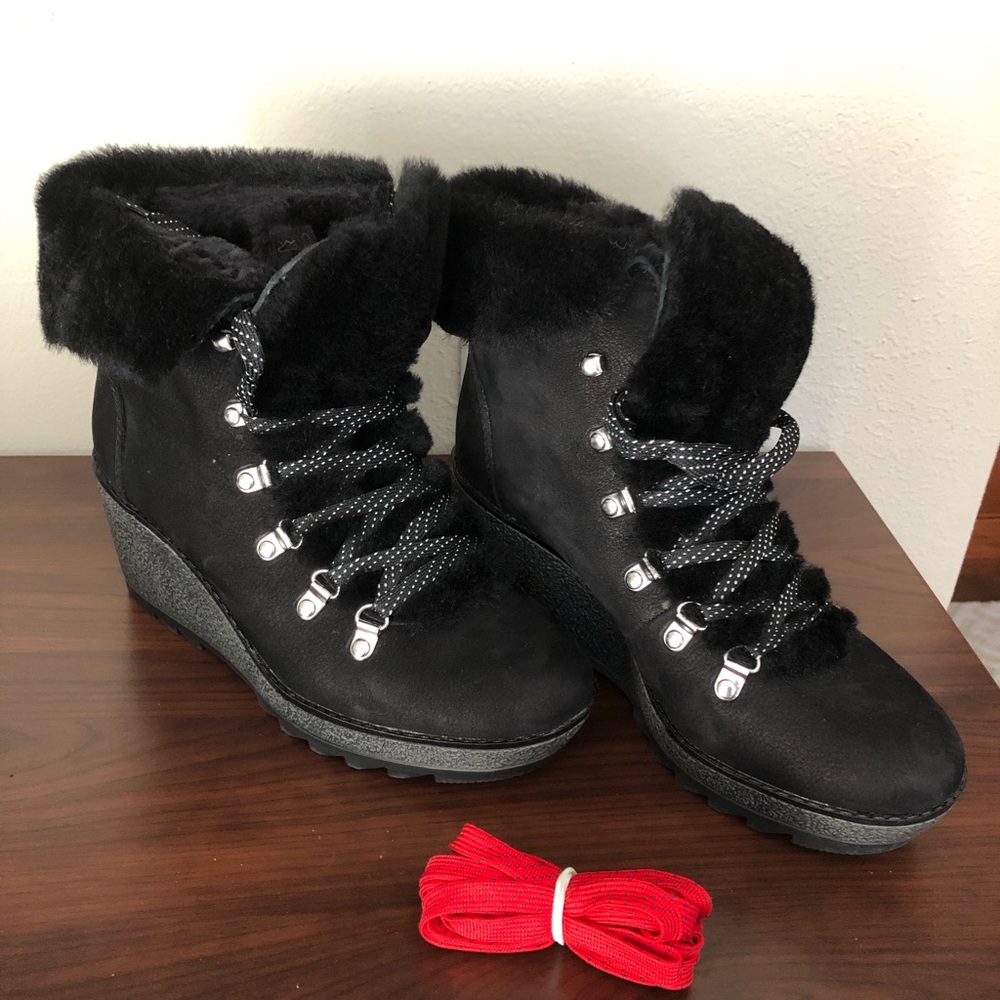 Black boots